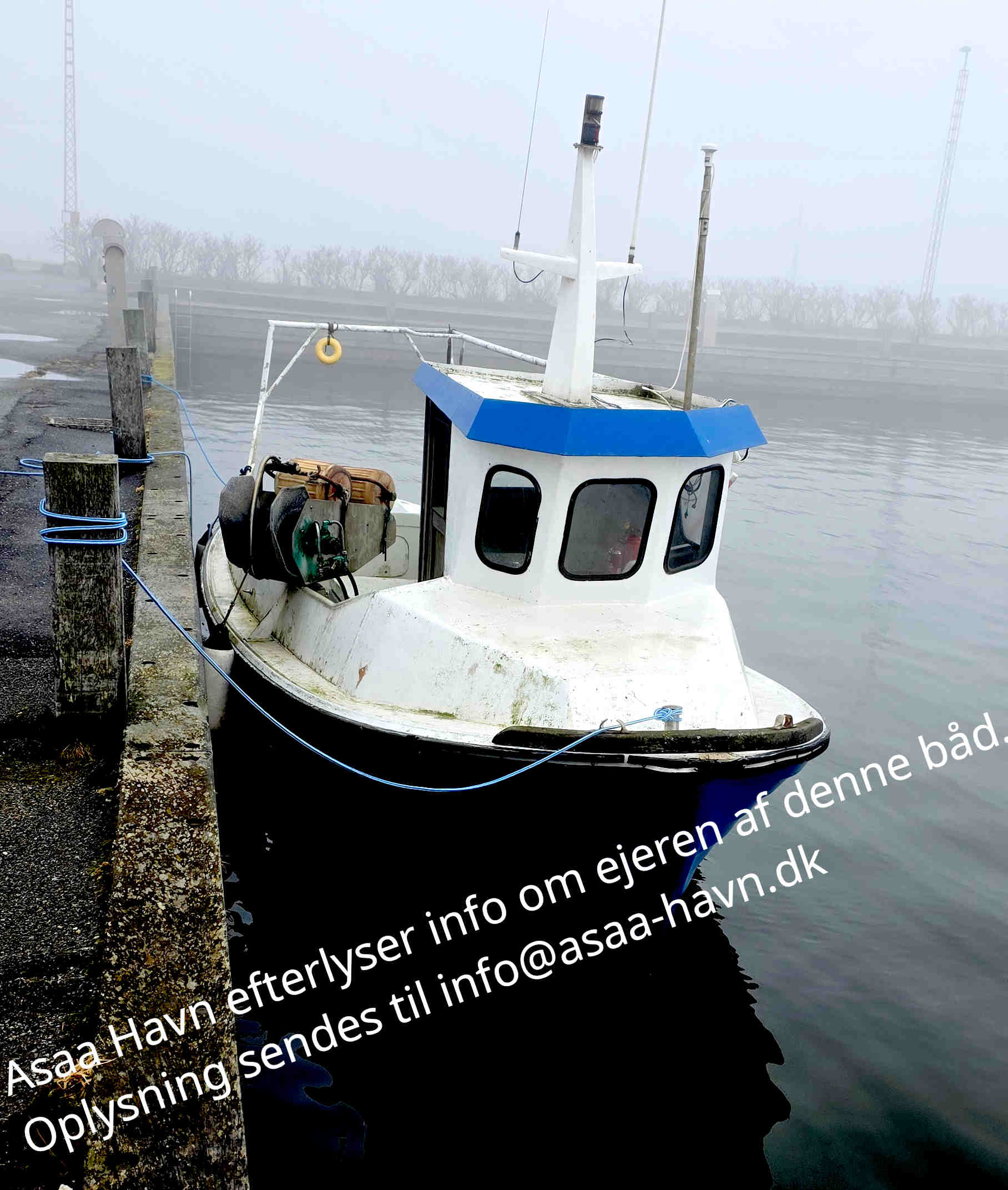 Efterlyning blå båd marts 2026 a